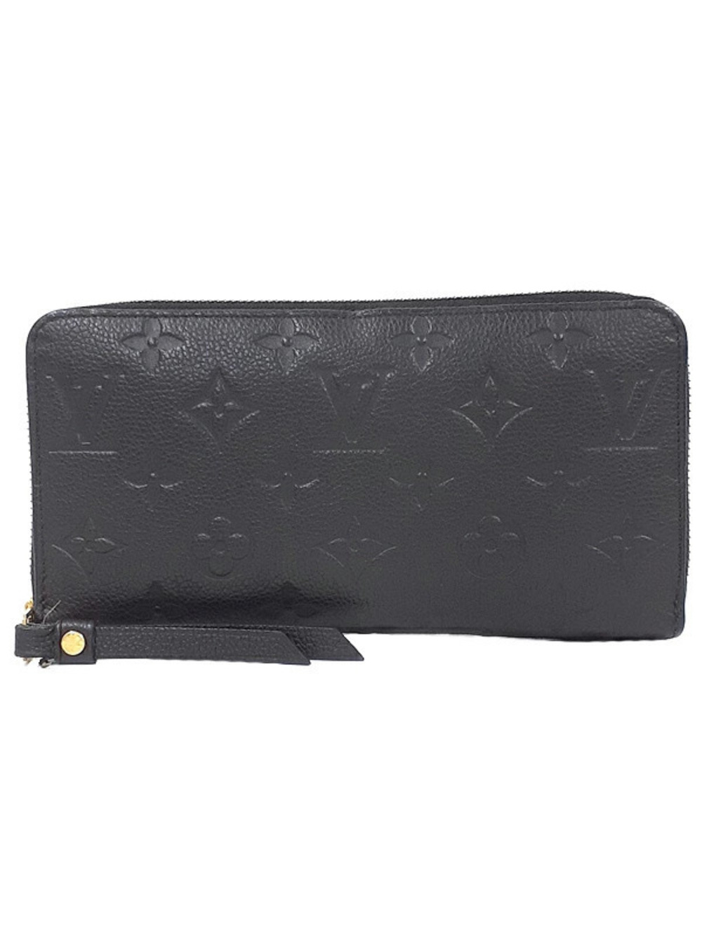 Louis Vuitton Monogram Empreinte Zippy Wallet Round Zipper Long